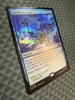 MTG Turtles in Time #0055 Foil Mythic Teenage Mutant Ninja Turtles (TMT) - Image 2