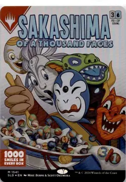 Sakashima of a Thousand Faces [SLD - 1541]Foil - Image 1