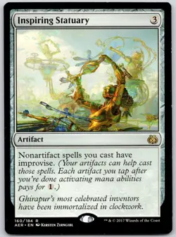 Inspiring Statuary - Aether Revolt AER - MTG - LP Magic - 160 R - Image 1