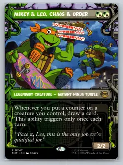 Mikey & Leo, Chaos & Order (Showcase) Teenage Mutant Ninja Turtles Regular - Image 1