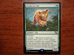 Scythecat Cub - Foundations Jumpstart J25 - MTG Magic the Gathering - Image 1