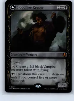 Magic: Innistrad Remastered #327 Bloodline Keeper (Showcase) Foil .VO4 - Image 1