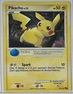 Pikachu - 9/17 - Holo - Pop Series 6 - Pokemon Card - Image 1