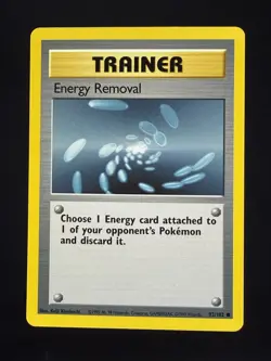 ENERGY REMOVAL - 92/102 - Base Set - Pokemon Card - Image 1