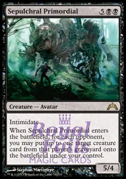 Sepulchral Primordial 1x FOIL GTC MTG Gatecrash Rare MINT black - Image 1