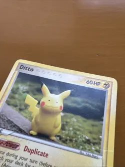 Ditto - Pikachu Pokemon Delta Species Ditto 63/113 Damaged Yuka Morii - Image 5