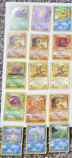 Pokemon Fossil Set Lot 30+ Cards WOTC Vintage Holo Rare 1st Edition Mixed Bundle - Image 3