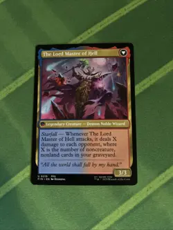 MTG - The Emperor of Palamencia/The Lord Master of Hell- Final Fantasy NM/M Cond - Image 2