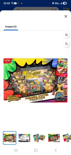 Pokemon Mega Evolution Ascended Heroes Premium Poster Collection Mega Lucario EX - Image 1