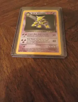 Vintage Pokemon Team Rocket Dark Alakazam 1/82 Holo - Image 4