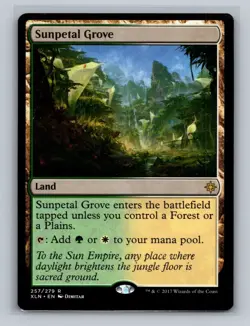MTG Sunpetal Grove (Ixalan) - Rare Land - LP - Image 1