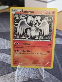 Reshiram 28/113 Legendary Treasures Reverse Holo Rare Pokemon TCG Nm - Image 1