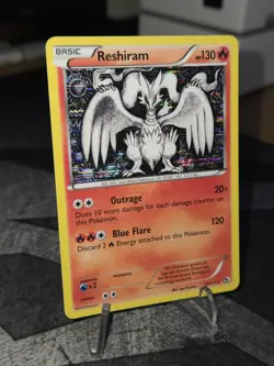 Reshiram 28/113 Legendary Treasures Reverse Holo Rare Pokemon TCG Nm - Image 2
