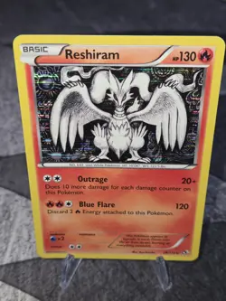 Reshiram 28/113 Legendary Treasures Reverse Holo Rare Pokemon TCG Nm - Image 4