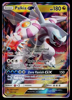Pokemon Card - Palkia GX Ultra Prism 101/156 Holo Rare GX 2018 - Image 1