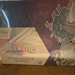 Pokemon Scarlet & Violet Prismatic Evolutions Super-Premium Collection Eevee Box - Image 1