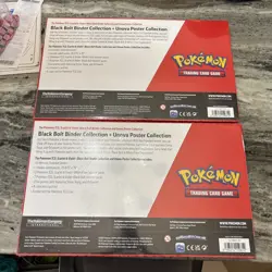 Pokemon TCG White Flare Black Bolt Binder Poster Collection Sams 2 Pack x2 New - Image 2