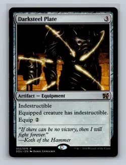 MTG Magic the Gathering Darksteel Plate (52/80) DD Elves vs. Inventors LP - Image 1