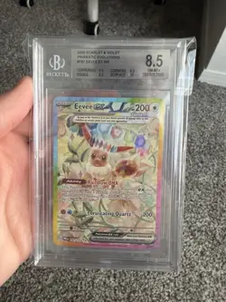 2025 Pokemon Scarlet & Violet Prismatic Evolution Eevee ex SIR BGS 8.5 167/131 - Image 1
