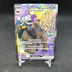 Pokemon TCG - Arven's Mabosstiff ex SV10: Destined Rivals 218/182 NM - Image 1
