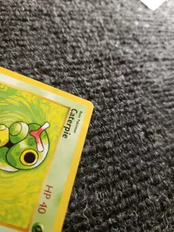 Pokemon Caterpie 45/102 Shadowless 1st Edition Base Set 1999 Pokemon PL - Image 4