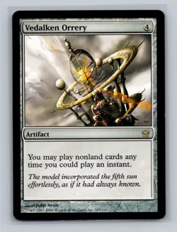 MTG - Vedalken Orrery - Fifth Dawn Rare Nonfoil Artifact Mp - Image 1