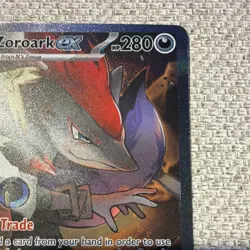 Pokemon TCG N's Zoroark EX Special Illustration Rare Holo 185/159 - Image 3