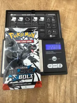 Heavy 22.90! Pokemon TCG SV 10.5 Black Bolt Booster Pack Sealed! God PackU! - Image 1