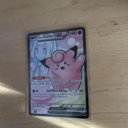 Pokemon TCG Lillie's Clefairy EX 173/159 Ultra Rare Journey Together - Image 2