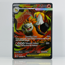 Mega Camerupt ex 156/132 Pokemon Mega Evolution Ultra Rare Near Mint - Image 1