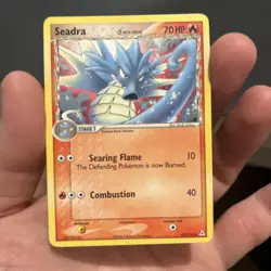 2006 Pokemon EX Holon Phantoms Seadra Delta Species #52/110 MP Fast Shipping - Image 1