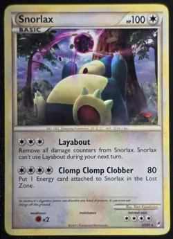 Snorlax - 33/95 - Rare - Call of Legends - Pokemon - HP - Image 1