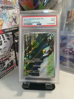 Pokemon TCG Psyduck 175/165 IR Scarlet & Violet 151 Holo PSA 9 - Image 1