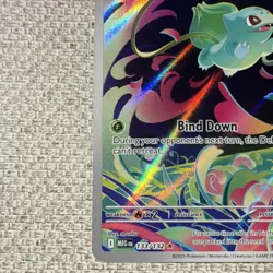 Pokemon TCG Bulbasaur Mega Evolution Illustration Rare Holo 133/132 2025 - Image 5