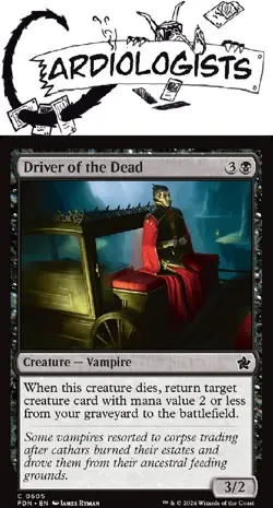 Driver of the Dead 0605 | Magic the Gathering MTG | Foundations | Common | NM - Image 1