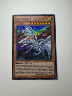 Yugioh - Blue-Eyes Alternative White Dragon - Secret - 1st - MVP1-ENS46 - NM - Image 1