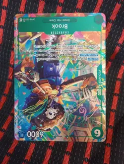 One Piece Brook Bandai OP15-032 Super Rare Character Card SR 6000 Power 💥CLEAN - Image 4