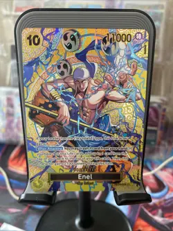 Enel One Piece TCG EB02-052 Super Rare SR NM PSA 10 contender - Image 1