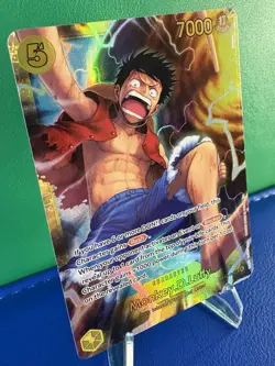 Monkey D. Luffy SEC (OP15-119) - One Piece Adventure on Kami’s Island - NM - Image 2