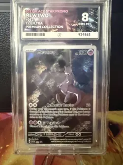 Pokemon TCG Mewtwo SVP052 Black star Promo Ace 8 - Image 1