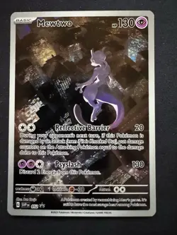Pokemon TCG Mewtwo SVP052 Black Star Promo - Image 1