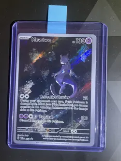 Pokemon TCG Mewtwo SVP052 Black Star Promo - Image 1