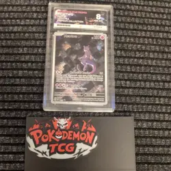 Pokemon TCG Mewtwo SVP052 Black Star Promo Ace 8 - Image 1