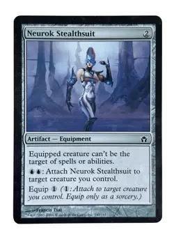 MTG Neurok Stealthsuit LP Lightly Played Fifth Dawn 5th Magic The Gathering - Image 1