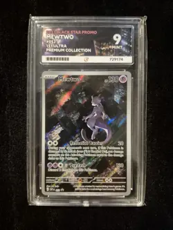 Pokemon Mewtwo TCG 151 SVP052 Black Star Promo Card Ace 9 - Image 1