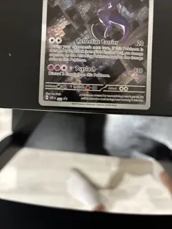 Pokemon Mewtwo TCG 151 SVP052 Black Star Promo Card English - Image 3