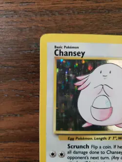 Chansey 3/102 Holo / Pokemon Card Wizards Base Set / English Unlimited - Image 4