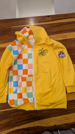 2025 Pokemon World Championships Youth Zip-Up Hoodie XL - Image 1