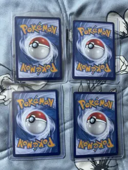 Pokemon Eevee Gem Pack 2 CBB2C Holo Full Art 4-Piece Set Chinese Exclusive - Image 2
