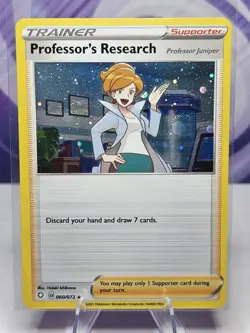 Professor's Research Cosmos Holo Rare - 060/072 - Shining Fates Pokemon 2021 - Image 1